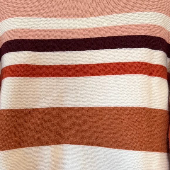 Stylish Multicolor Striped Sweater - Picture 2 of 2
